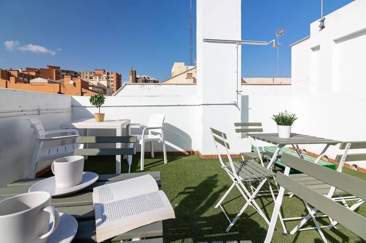Malaga Center Flat. Carmen City Center Roof-Terrace Boutique Apartment