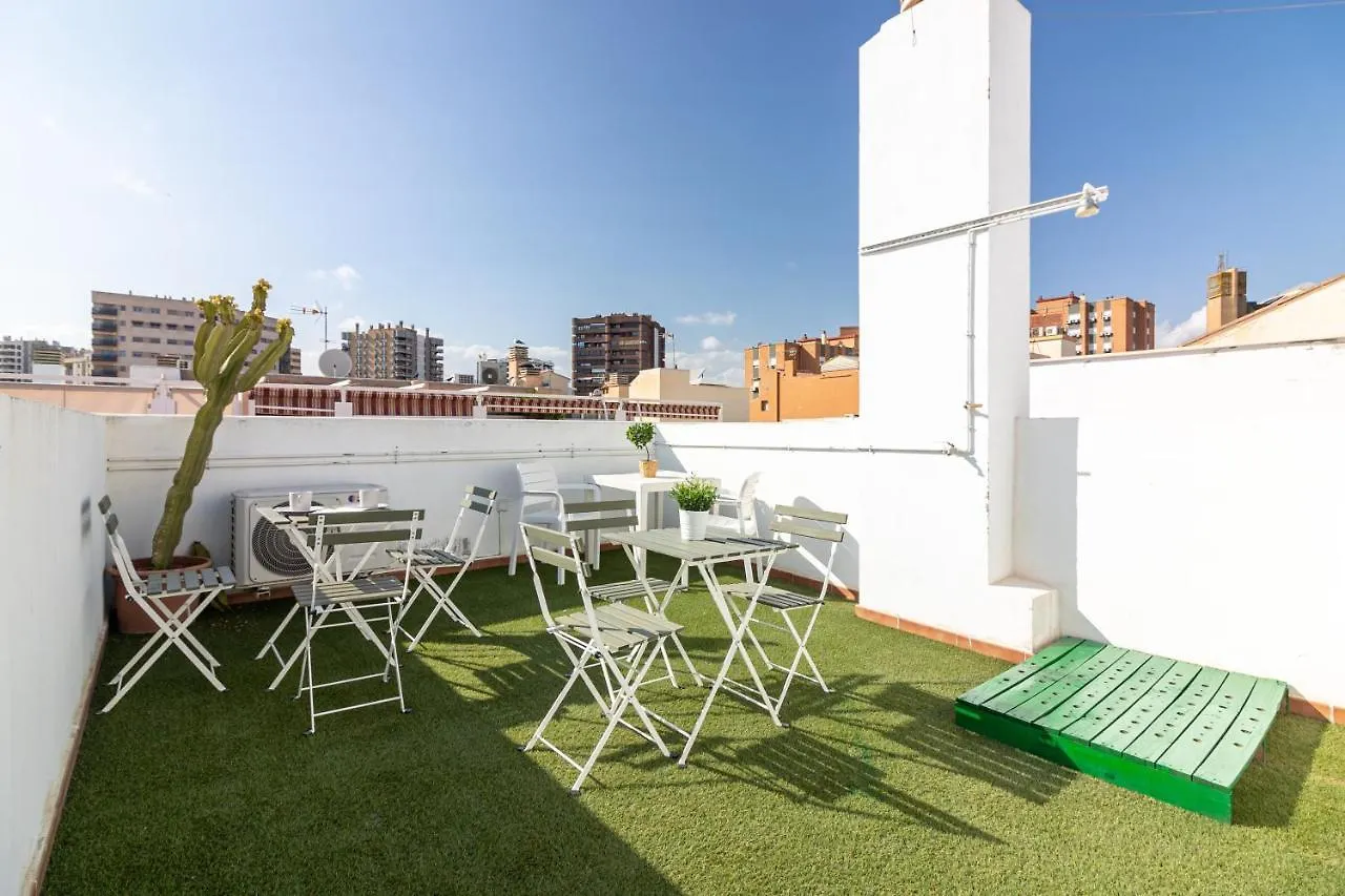 Apartment Malaga Center Flat. Carmen City Center Roof-Terrace Boutique Spain